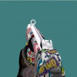 StickerBomb MP5 Texture