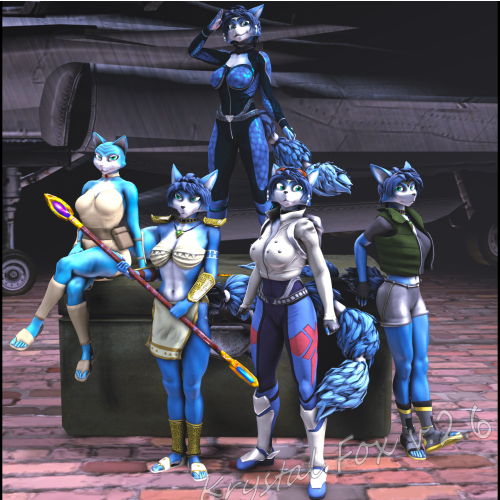 KRYSTAL FOX v.2.6 (+ texures, SFM, PM)