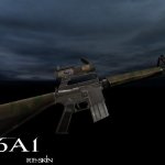 Twink s M16A1 Recolor+Aimpoint