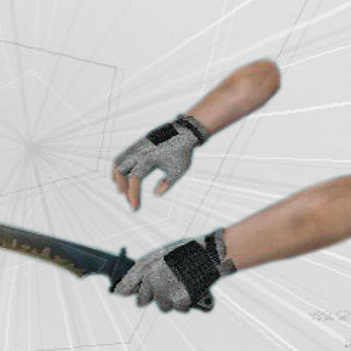 Grey Gloves (high detail)