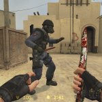First_Skin_Ever_Bloody_Camo_Knife