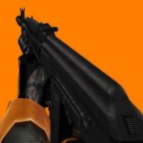 AK-74 Black Plastic with GP-25