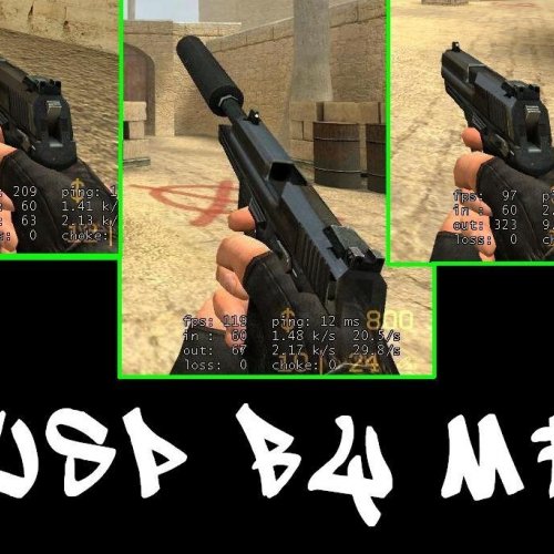 USP Black Cromed