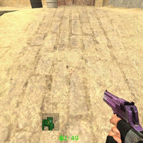 Purple damask Deagle