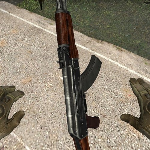 AK-47 default levitation