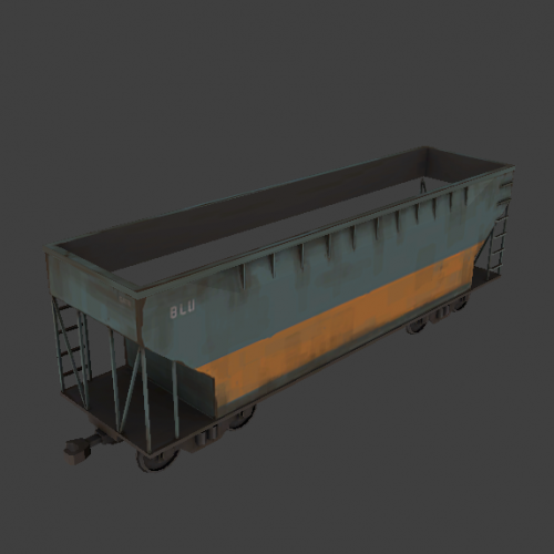Hopper Traincar