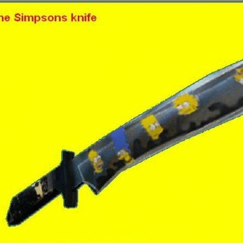 the simpsons knife