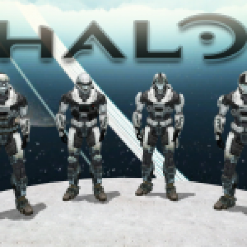 Halo ODST White Pack