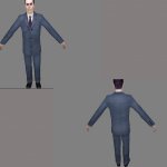 Gman without breifcase