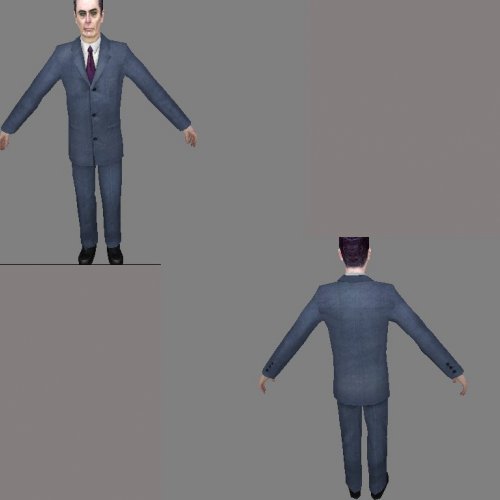 Gman without breifcase