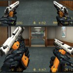Brighter silver Wood grip