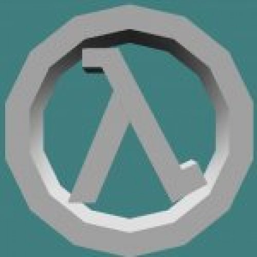 White logo