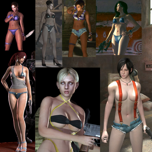 Resident Evil Ladies Sexy Bikini Pack