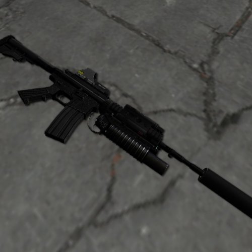 Colt M4A1 M203 Eotech stylo [CZ]