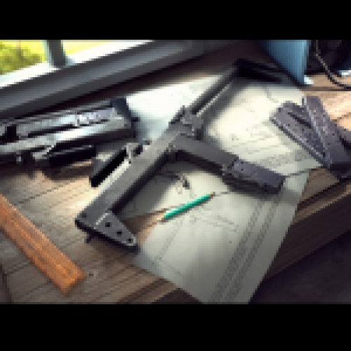 Homemade Submachine gun - MOTH