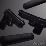 DC&acute;s Beretta 92FS Black (only v_)
