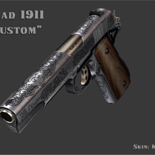 quads 1911 custom engraved