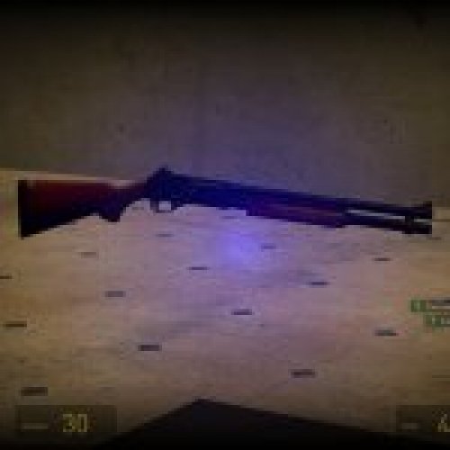 Remington 870 + dark texture