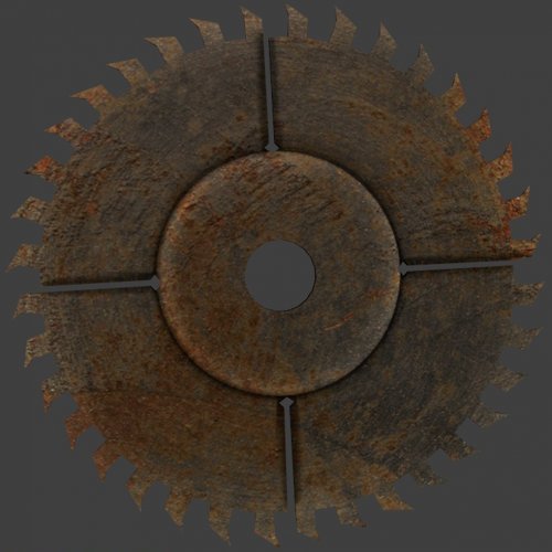 Rusty Saw Blade