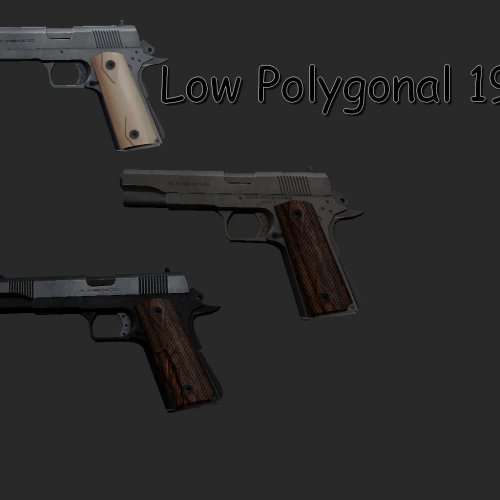 Low Polygonal 1911