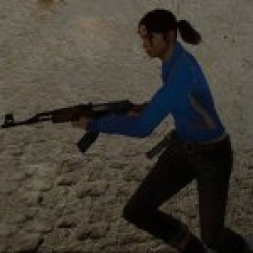 L4D Zoey Blue Shirt