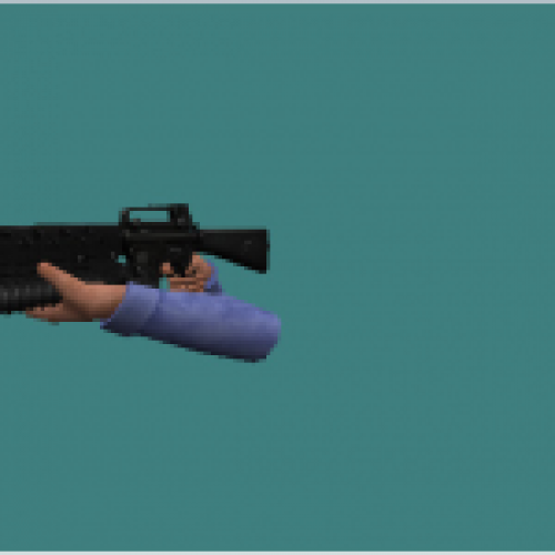 M16А1 with M203 HD