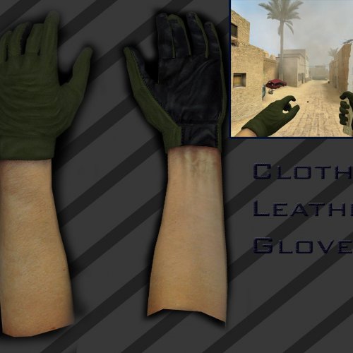 Cloth_Leather_Gloves