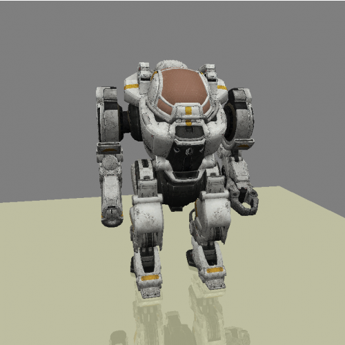модель меха из mass efect
