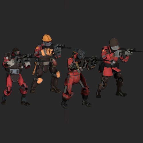 TF2 MvM Robots T Pack