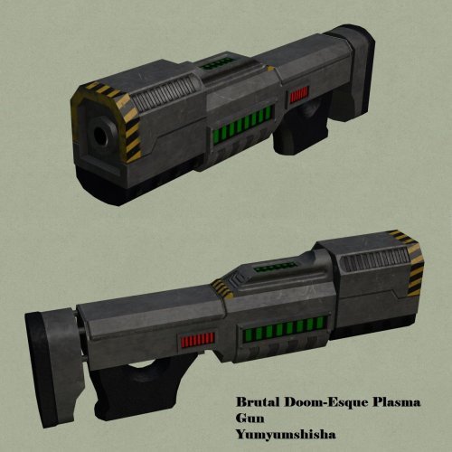 Brutal Doom-Esque Plasma Gun