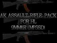 AK Rifle Pack for HL 9mmAR