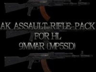 AK Rifle Pack for HL 9mmAR