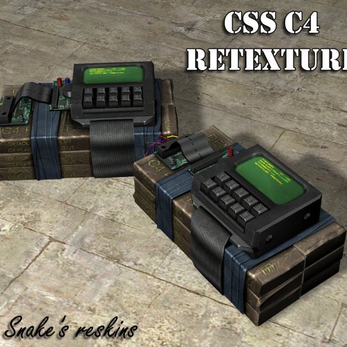 Default C4 retextured