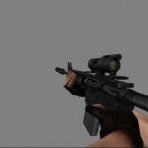 M4A1 with AimPoint Scope