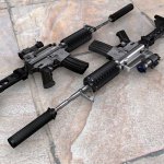Silver Tactical M4A1
