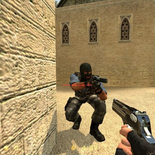 BlackChrome Deagle