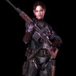 Sheva in Crysis nanosuit