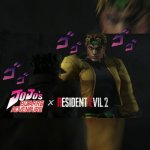 Jotaro and Dio from JJBA