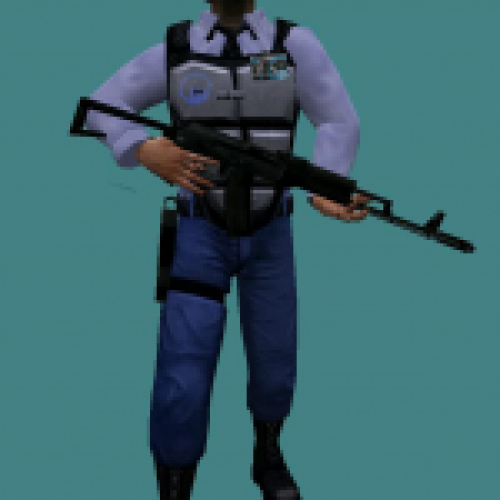 HD Barney with AK74