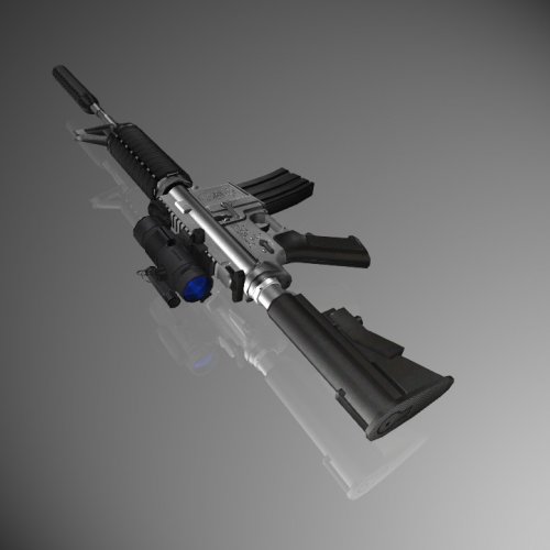 Blue See-Through Aimpoint M4A1