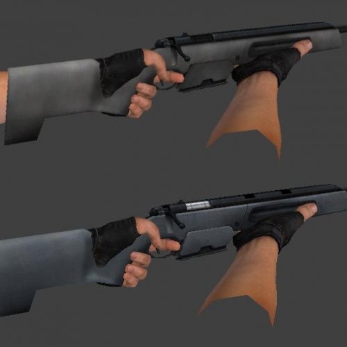Gray No Scope Scout