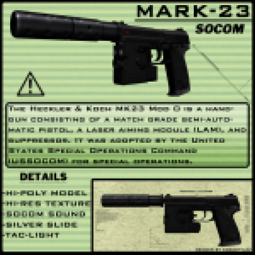HK Mark-23 SOCOM
