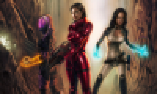 Модели из Mass Effect 3