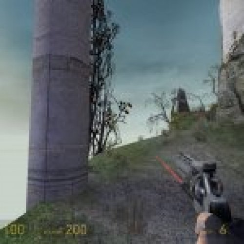 HL2 Python .357 with laser