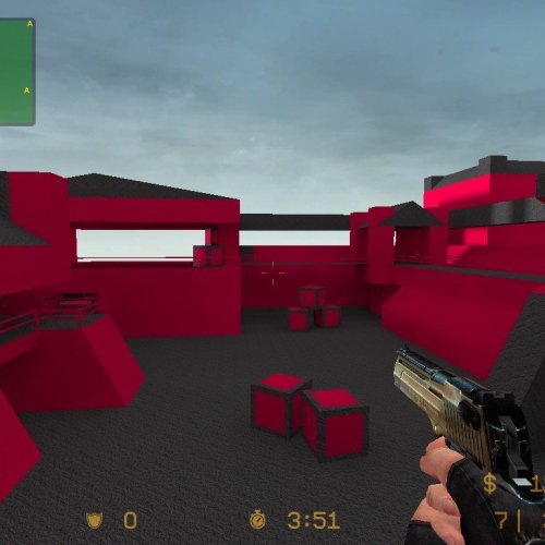 Blue Black Deagle