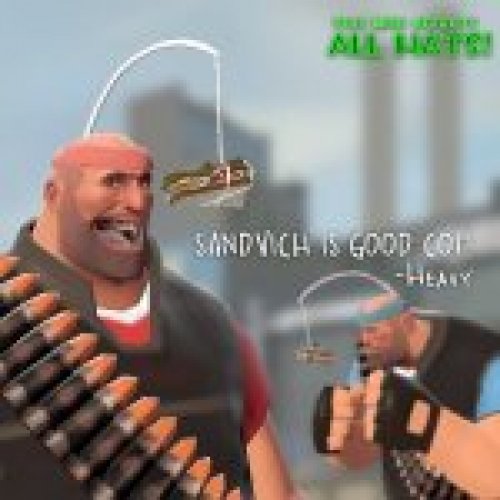 Sandvich on string!