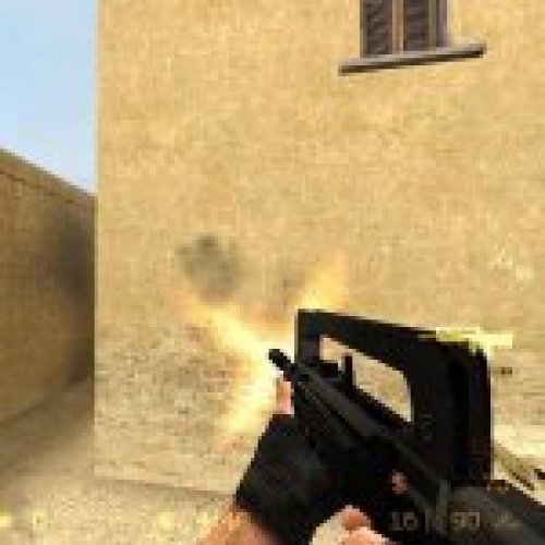 Silver Metallic Famas
