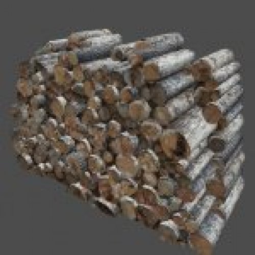 logpile_snow