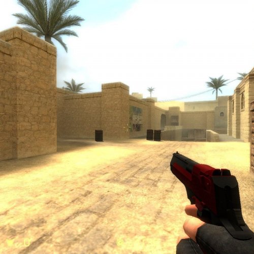 Havoc Red and Black deagle