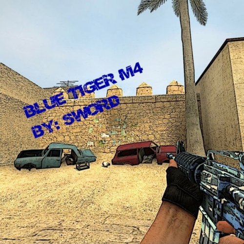 Blue_Tiger_M4A1